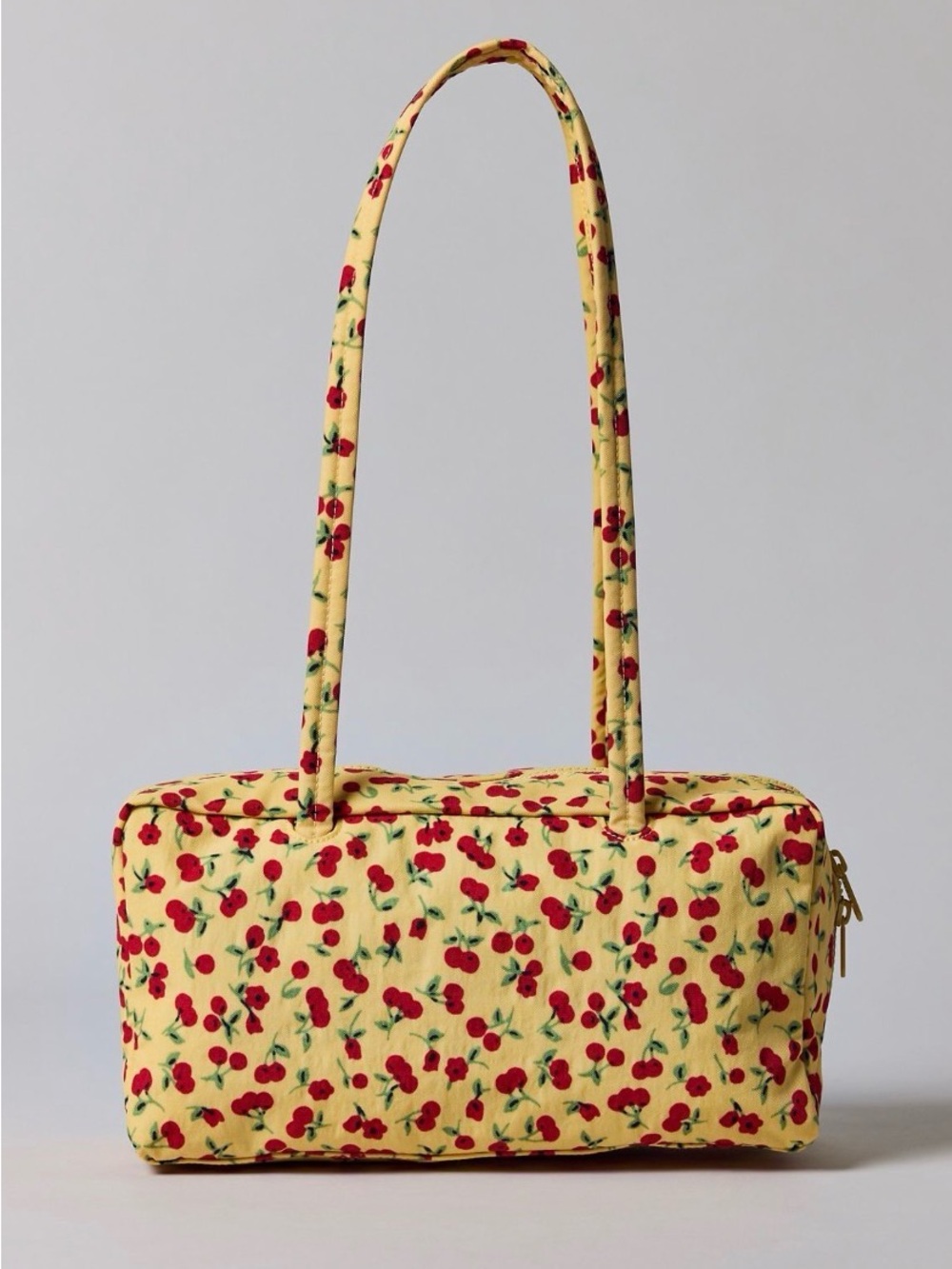 New! BAGGU nylon bowler bag in “cherry land” NWT, flawless - Picture 4 of 16